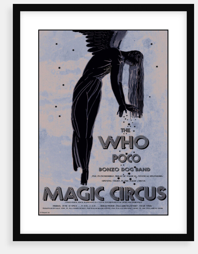 The Who Magic Circus Poster by Rokpool